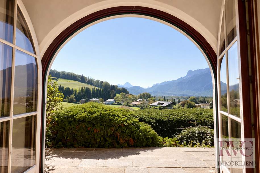 Wohnen mit Bergblick: Stilvolles Chalet mit sonniger Lage &amp; besonderem Charakter-viel Raum für eigene Ideen, Haus-kauf, 1.150.000,€, 5061 Salzburg-Umgebung