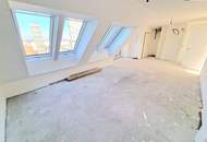 Preisreduktion! Genießen Sie den Weitblick über die Dächer Wiens – 3-Zimmer-Dachgeschosswohnung mit sonnigem Balkon - nahe Hauptbahnhof