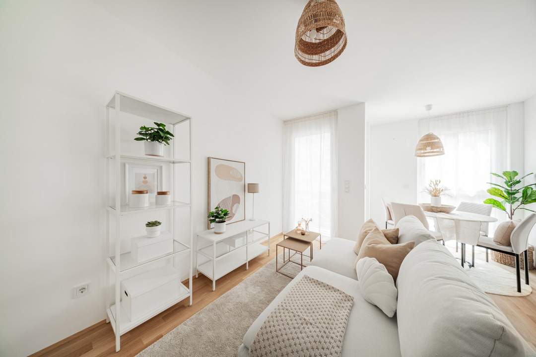 Yppenplatz-Flair trifft Nachhaltigkeit – 2 Zimmer mit Balkon