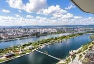 DANUBEFLATS: 41. Etage - Stephansdom, Prater & Donaublick