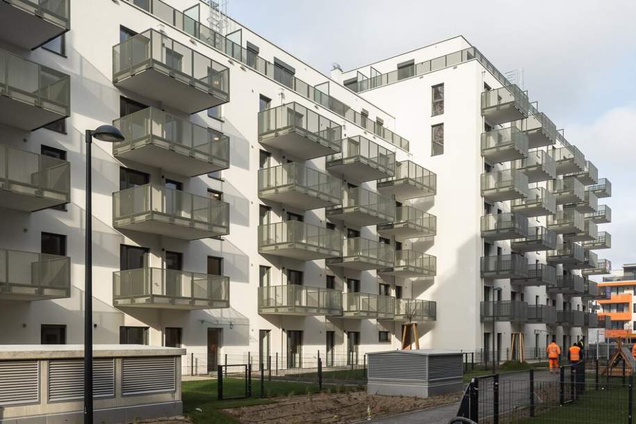 2-Zimmer-Neubauwohnung inkl. Komplettküche, Balkon und Kellerabteil / K3-51, Wohnung-miete, 899,00,€, 1220 Wien 22., Donaustadt