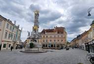 Wohnen im historischen Metternich-Hof mit begrünten Innenhof - Dachgeschoß mit Galerie und Garagenplatz