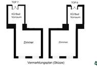 Zwei sanierungsbedürftige Altbauwohnungen mit Entwicklungspotenzial – ca. 55 m² nahe 7. Bezirk