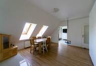 Dachgeschoßwohnung im Villenviertel Lawies – Zwei Terrassen, Doppelgarage und Wienerwald!