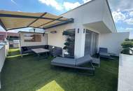 Luxuriöse Dachterrassen-wohnung in Pasching-Exklusives Wohnen mit Sauna, Outdoor-Küche&amp;Panoramablick (Provisionsfrei)