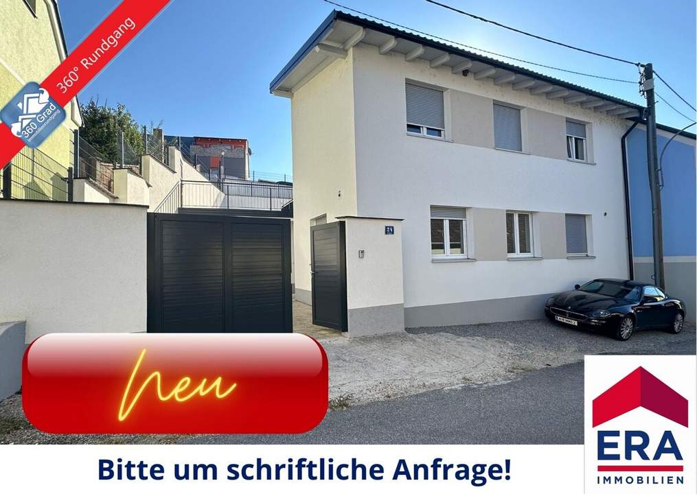 Wilfersdorf KAUF - Neubau - Erstbezug Modernes Zweifamilienhaus in ruhiger Zentrumsnähe