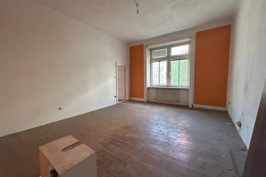 Renovierungsbedürftiges 2-3 Zimmer Eigentum nahe U3/Station Schlachthausgasse!, Wohnung-kauf, 375.000,€, 1030 Wien 3., Landstraße