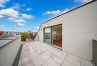 Klimatisiertes Penthouse | Urban & Mittdendrin. Dachterrassentraum in urbaner Lage mit Spitzenanbindung in die Innenstadt