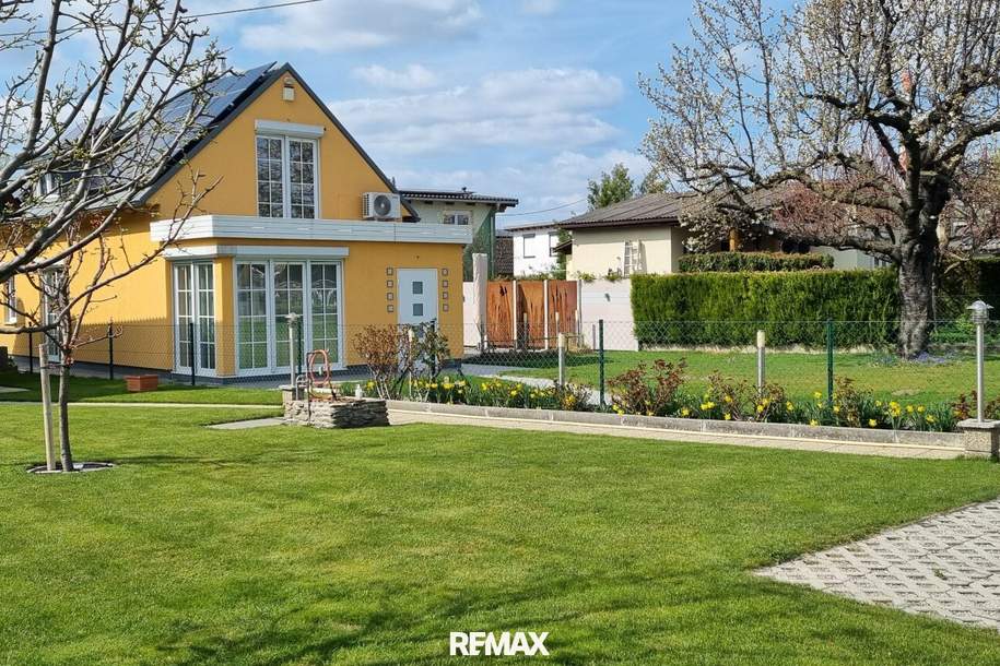 Neuwertiges Wohnhaus auf 479 m² Eigengrund, 11. Wiener Bezirk, Photovoltaik, hochwertige Ausstattung, Haus-kauf, 598.000,€, 1110 Wien 22., Donaustadt