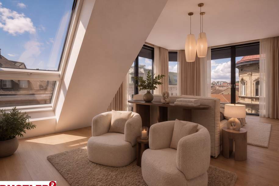 EINZIGARTIGE MAISONETTE WOHNUNG IN EXKLUSIVSTER LAGE – RAUM FÜR IHRE WOHNTRÄUME, Wohnung-kauf, 2.499.000,€, 1090 Wien 9., Alsergrund
