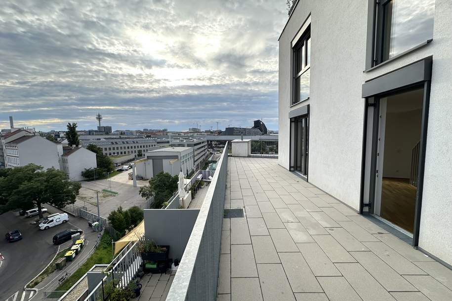 ideale WG Wohnung im DG mit Wienblick & riesiger, traumhafter Terrasse - Südwestliche Ausrichtung, Wohnung-miete, 2.299,40,€, 1030 Wien 3., Landstraße
