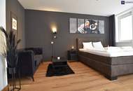 Monkey Loft im City Center | Stylishes Wohnen in der Grazer Innenstadt | 4. Liftstock | Balkon in den Innenhof | moderne Einrichtung