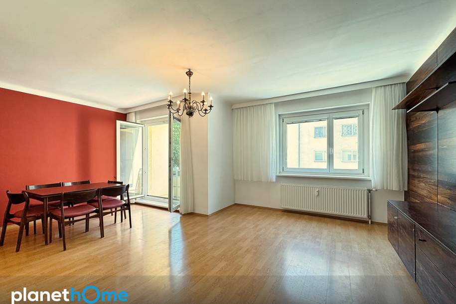 Gepflegte 3-Zimmer-Wohnung in Innenhoflage mit Loggia & U1-Nähe, Wohnung-kauf, 330.000,€, 1220 Wien 22., Donaustadt