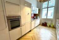 KLIMATISIERTES 139 m2 ALTBAUBÜRO - KANZLEI, 3 Zimmer, Komplettküche, 2 Bäder, Parketten, Gonzagagasse, U2/U4-Nähe