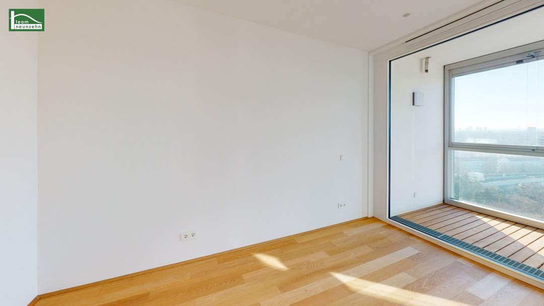 Exklusives Wohnen mit Rooftop-Pool & Fitnessraum in Top-Lage Wien 22