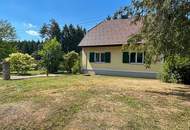 Einfamilienhaus mit 4 Zimmer, großem Garten, Wald und extra Garage