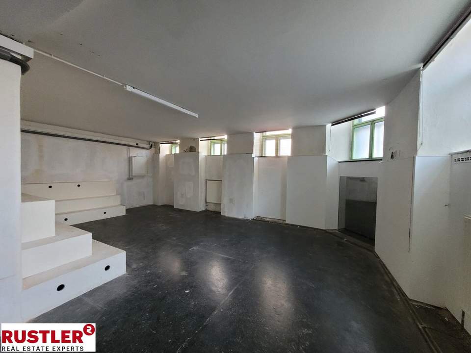 Geschäftslokal im Souterrain in Toplage des 18. Bezirks – 200 m² Nutzfläche