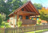 Verträumtes Holzblockhaus am idyllischen Sulmsee