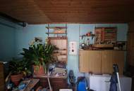 SANIERUNGSBEDÜRFTIGES LANDHAUS MIT KLEINEM HOLZSCHUPPEN UND RUHIGEM INNENHOF AN DER WAGRAMKANTE MIT KLEINEM WEINKELLER FÜR 1-2 PERSONEN