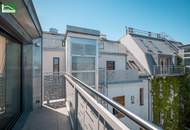 Erstbezugs-Maisonette mit Klimaanlage, Terrasse und Ausblick! Ruhelage nahe U6 Thaliastraße und Brunnenmarkt!