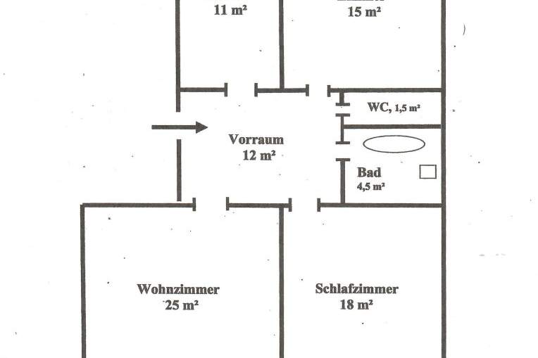 Meine neue WG! Fabelhafte 3-Zimmer-Wohnung mit 2 Balkonen!, Wohnung-miete, 1.990,00,€, 1040 Wien 4., Wieden