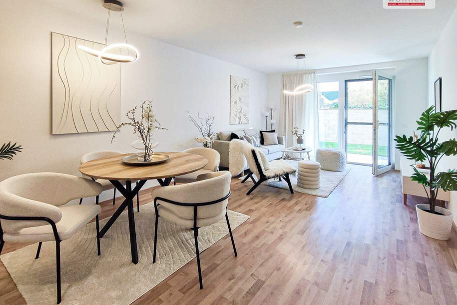 Letzte Gartenwohnung - „GO 2 EISENSTADT 4 LIVING“- 2-Zimmer-Wohnung für Gartenliebhaber, Wohnung-miete, 823,74,€, 7000 Eisenstadt(Stadt)