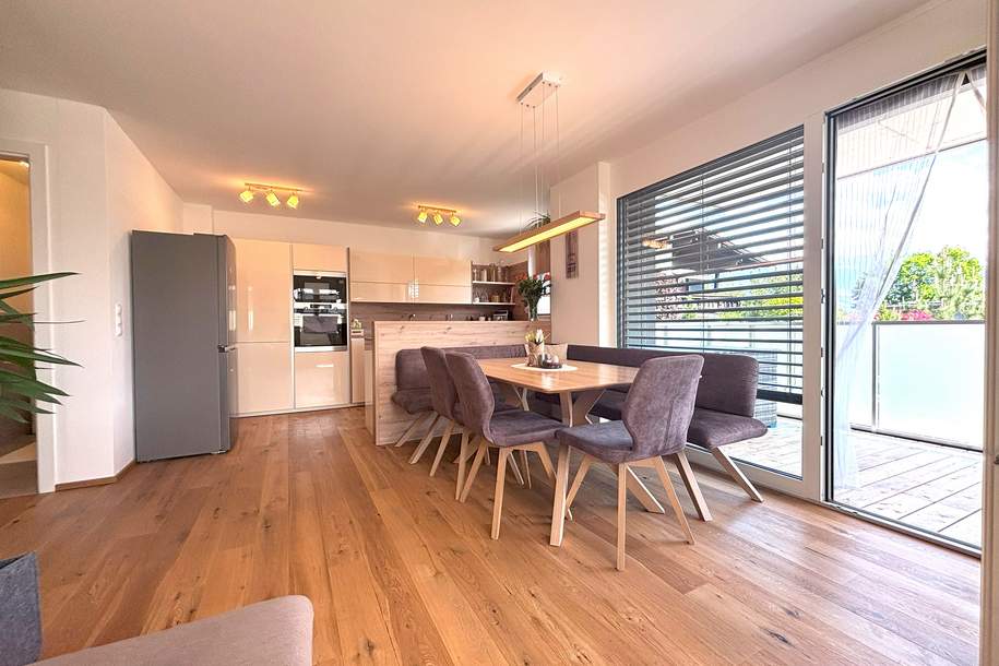 Wiesing: Modernes Wohnen mit Gartenidylle – sonnige 3-Zi.-Neubauwohnung zu verkaufen, Wohnung-kauf, 6210 Schwaz