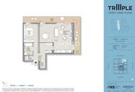 Anleger aufgepasst! 2 Zimmer auf 70 m² - Wohnung mit attraktivem Grünblick und POOL am DACH