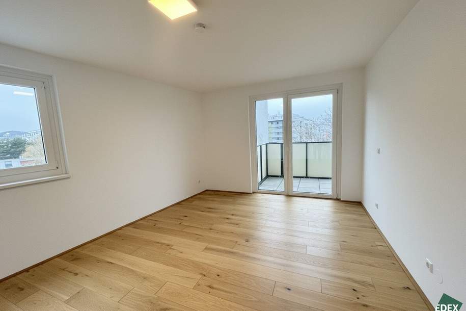 Lichtdurchflutete 2-Zimmer-Wohnung mit großer Terrasse | WOHNEN IN ST. GOTTHARD, Wohnung-miete, 1.035,00,€, 1140 Wien 14., Penzing