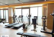 Möbliert, Pool, Sauna, Fitness in den DANUBEFLATS wohnen mit Luxusausstattung und phantastischem Ausblick