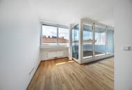 TOPMIKROLAGE! Sonnige DACHWOHNUNG mit traumhafter Loggia, FERNBLICK und PRIVATSPHÄRE!