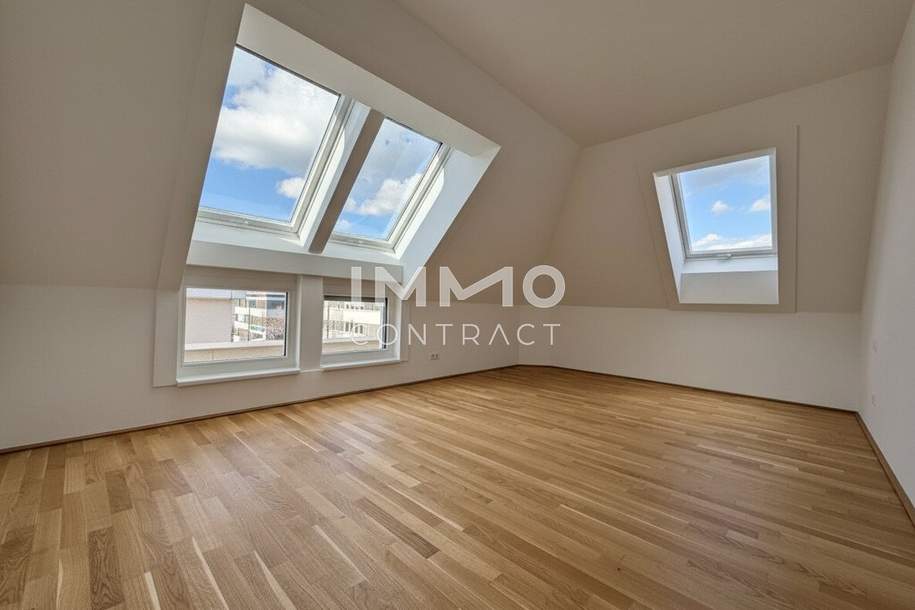 Lichtdurchfluteter 3-Zimmer Erstbezug mit Balkon – BEIM DONAUUFER, Wohnung-kauf, 269.000,€, 1210 Wien 22., Donaustadt