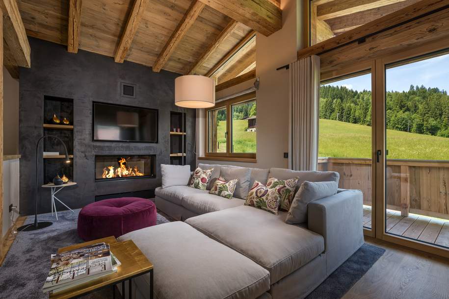 Neubau: Chalet "Hohe Salve" an der Skiwiese in bester Panoramalage - Kirchberg in Tirol, Haus-kauf, 3.400.000,€, 6365 Kitzbühel