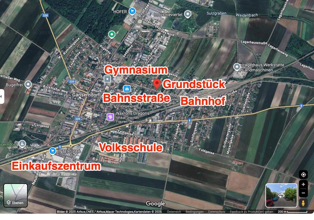 TOP PREIS - TOP RUHELAGE - MITTEN IM HERZEN VON GÄNSERNDORF