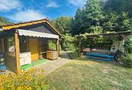 Idyllisches Feriengrundstück mit Holzhaus in Grünruhelage nahe Gleisdorf