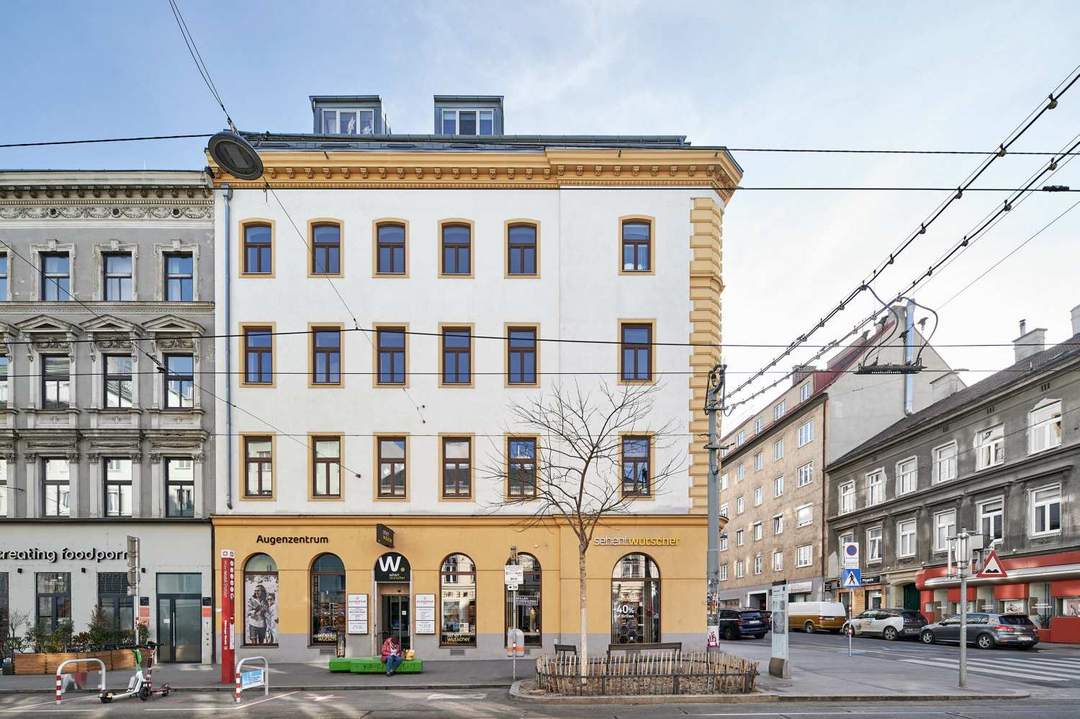 Sie suchen eine Altbauwohnung mit Potenzial in ausgezeichneter Lage?