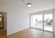 Erstbezug mit Stadtblick: Schöne 3-Zimmer-Wohnung mit Terrasse und moderner Ausstattung