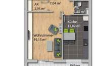 Helle 3 Zimmer-Wohnung in Wörgl mit Balkon und Garage