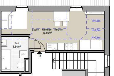 Investieren: Vermietete &amp; sanierte Wohnung in stadtnaher Lage, Wohnung-kauf, 137.000,€, 5280 Braunau am Inn