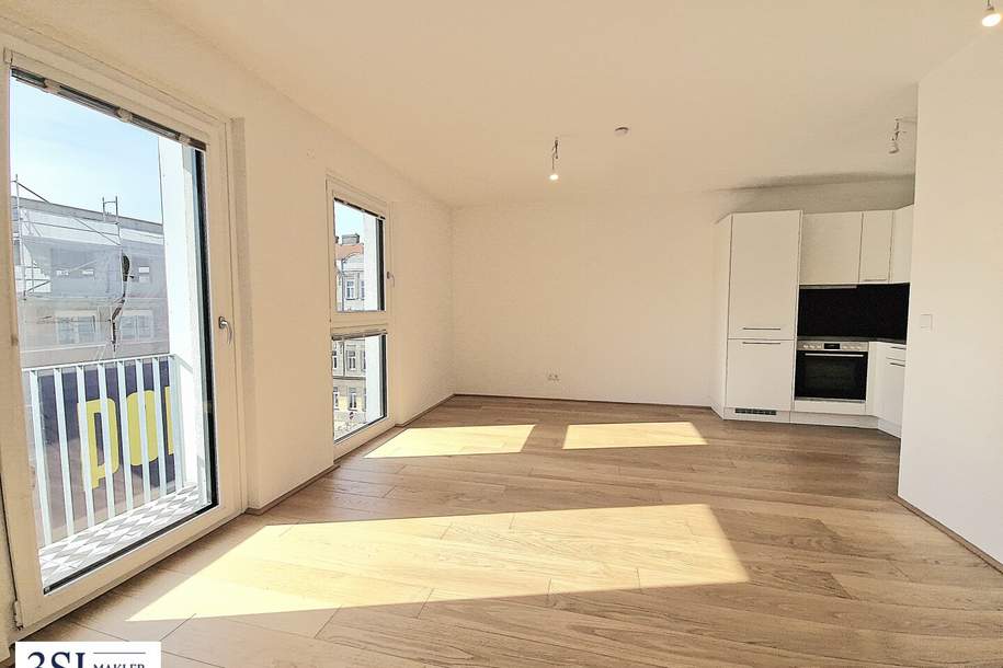 Moderne 2-Zimmer-Neubauwohnung im Herzen des 16. Bezirks, Wohnung-miete, 975,00,€, 1160 Wien 16., Ottakring