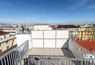 ERSTBEZUG mit DACHTERRASSE | DG-Maisonette Nähe Alte Donau | Traumhafter Fernblick | Teils hofseitig | Fernwärme | TG-Stellplatz optional | Ideal für Anleger oder Eigennutzer | Nachhaltiges Projekt