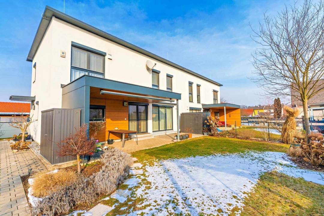 Familienfreundliche Doppelhaushälfte mit Südgarten, moderner Technik &amp; Klimaanlage in Seiersberg
