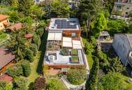 RESERVIERT! ARCHITEKTURJUWEL IN FLORIDSDORF – RUHIGE LAGE NAHE DER DONAU MIT WINTERGARTEN, DACHTERRASSE UND PV-ANLAGE