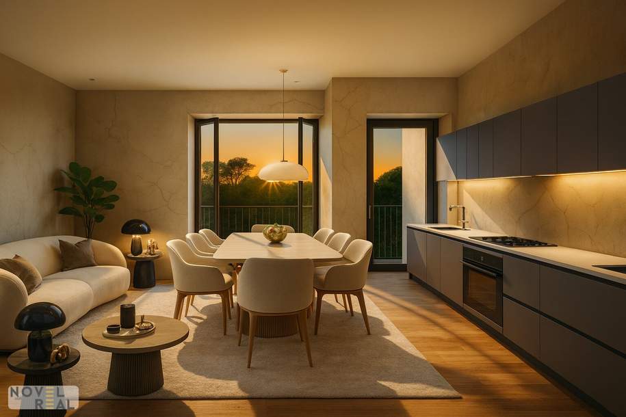 Wohnen mit Stil: Terrassenwohnung in Toplage mit unvergleichlichem Parkblick!, Wohnung-kauf, 679.000,€, 1210 Wien 21., Floridsdorf