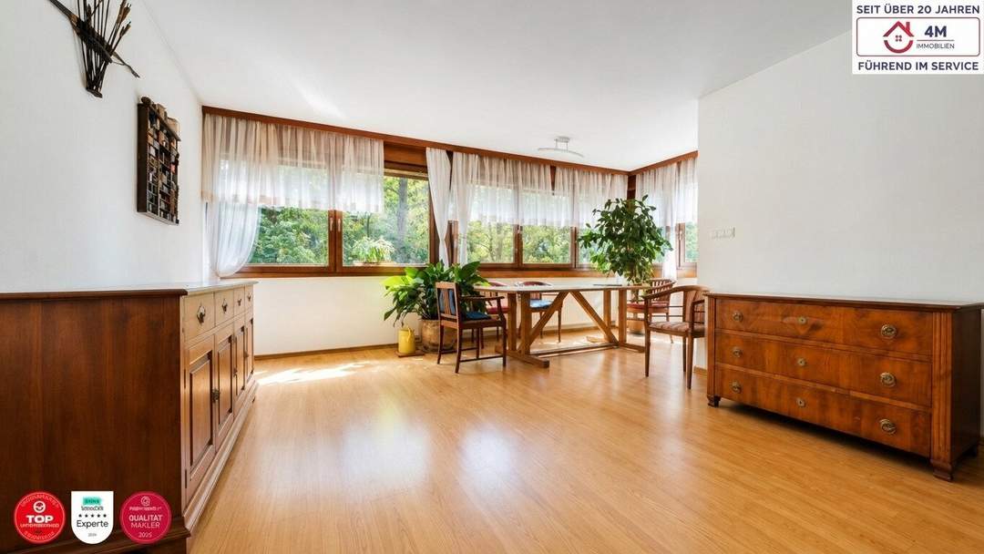Großzügige 3-Zimmer-Wohnung mit Grünblick – Top Anbindung trotz naturnaher Lage