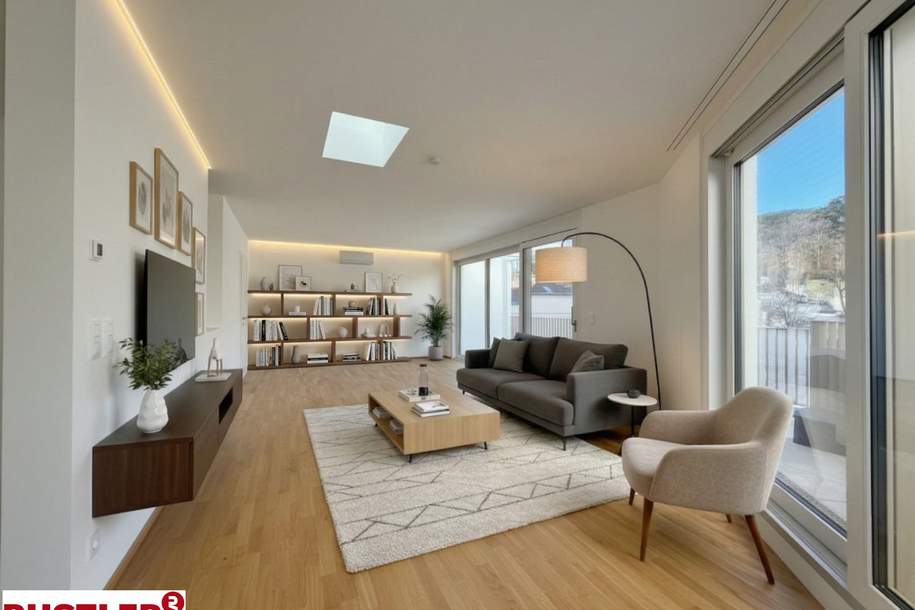 4 Zimmer-Maisonettewohnung mit hochwertiger Ausstattung, Wohnung-miete, 2.585,00,€, 2340 Mödling