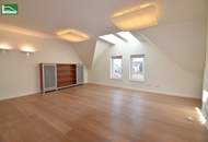 Über den Wolken - Herrschaftliches DG-Penthouse auf 2 Ebenen mit großer Dachterrasse und Weitblick im begehrten 18.Bezirk inkl. 2 Stellplätze!
