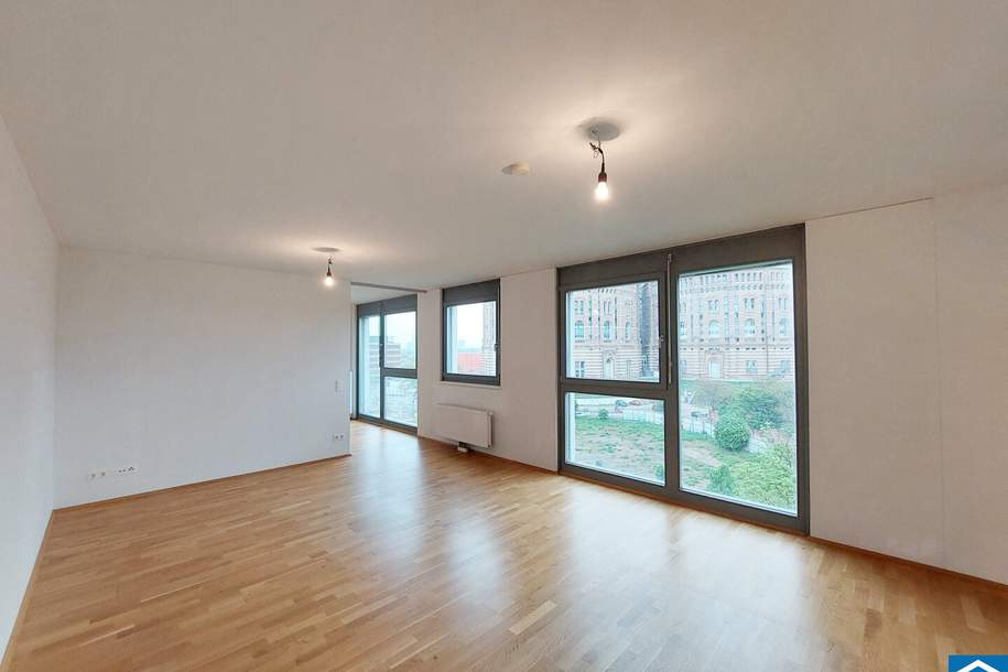 Top 2-Zimmer-Wohnung nahe Gasometer, Wohnung-miete, 1.115,00,€, 1110 Wien 22., Donaustadt