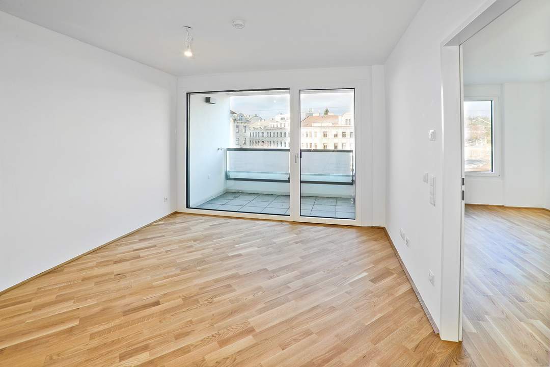 Herbstaktion: Stilvolle 2-Zimmer-Erstbezugswohnung mit Loggia in Hernals – ausgezeichnete Anbindung!