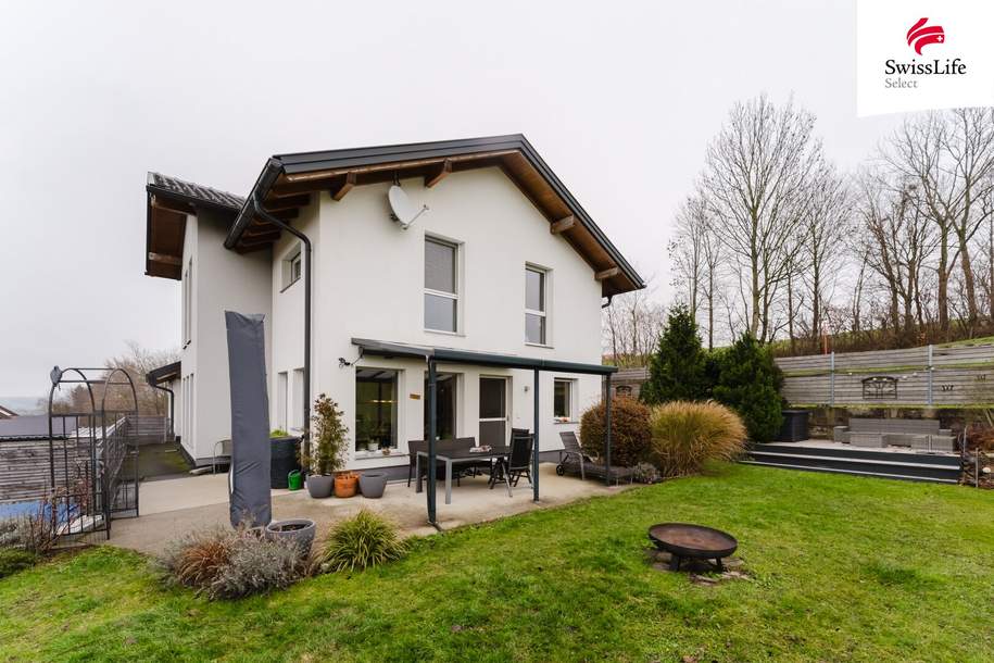 Wohnen wie im Urlaub – Einfamilienhaus mit Bergblick &amp; toller Ausstattung in Steinbach an der Steyr, Haus-kauf, 595.000,€, 4594 Kirchdorf an der Krems